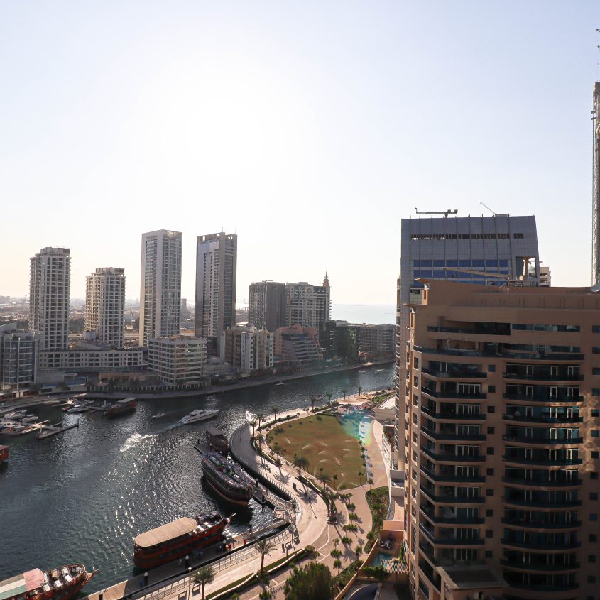 Spacious Penthouse | Full Marina and Sea View